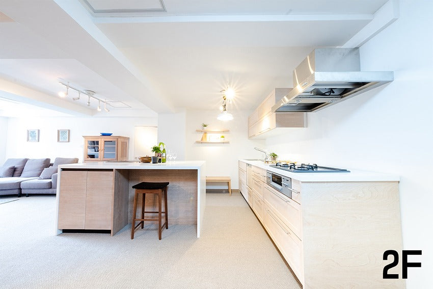 マイデザインオーダー家具千駄ヶ谷ショールーム1F2F