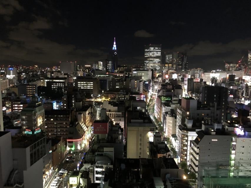 プラーズタワー東新宿屋上